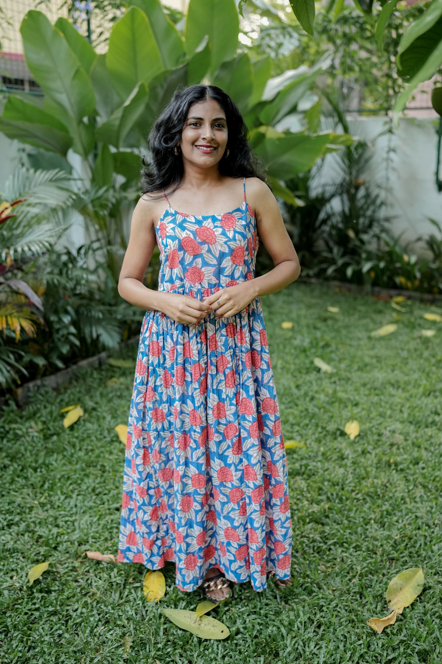Blue Strap Dress