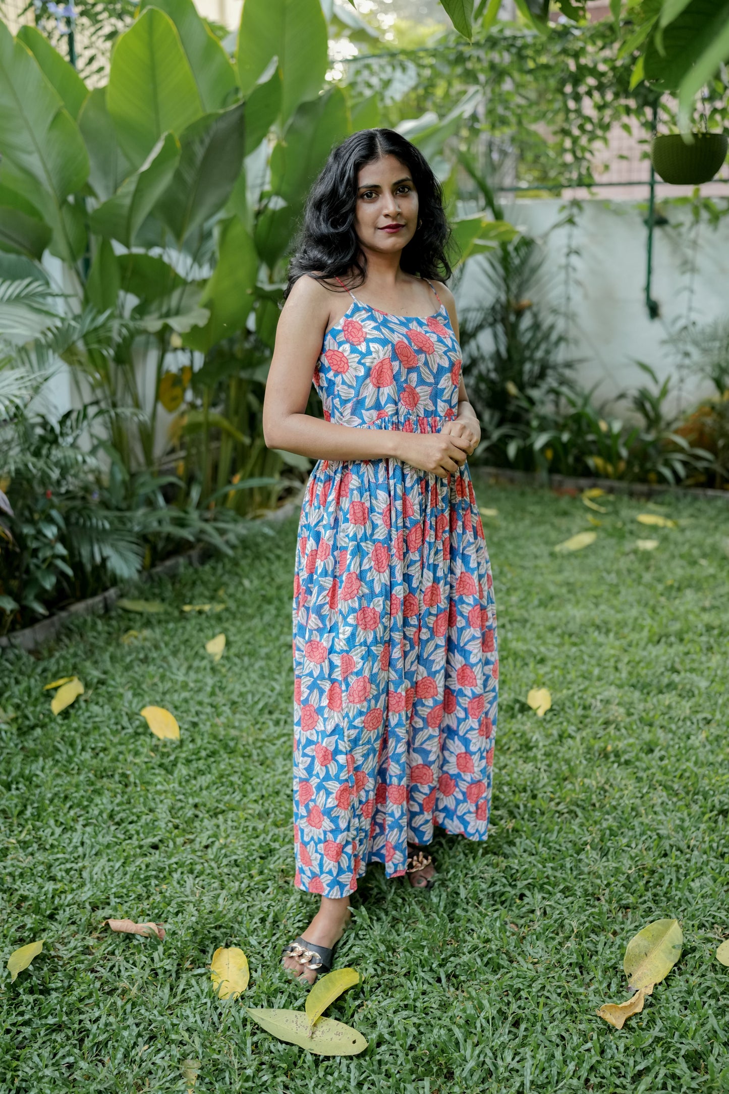 Blue Strap Dress