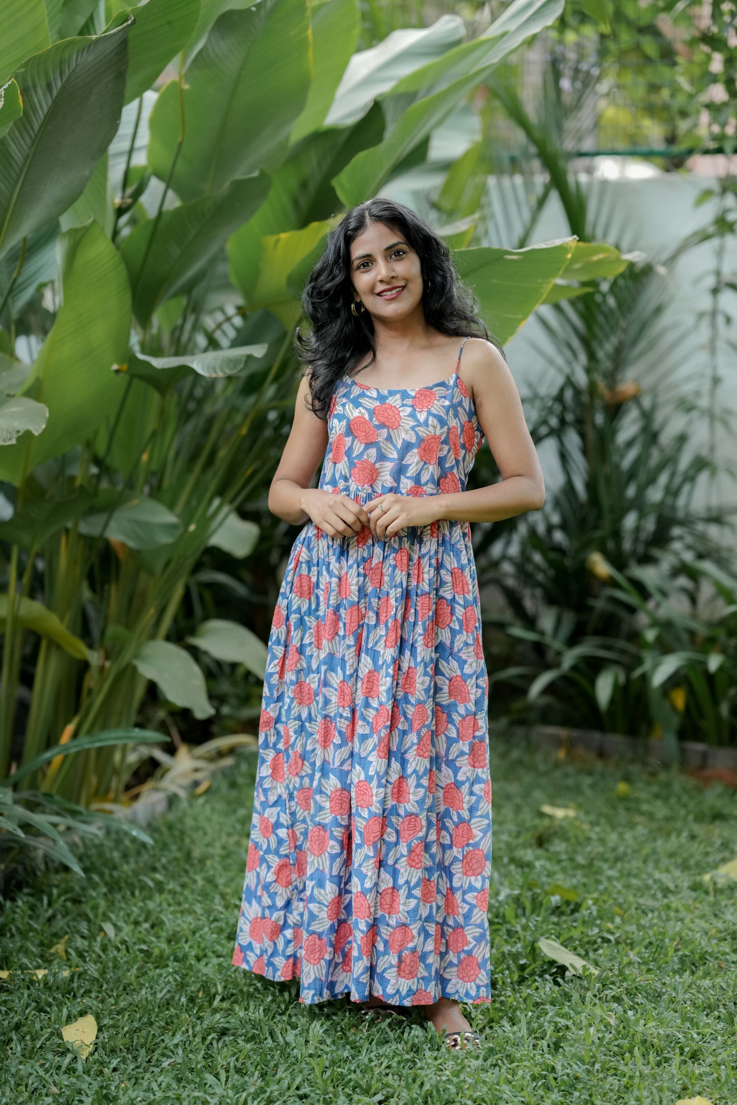 Blue Strap Dress
