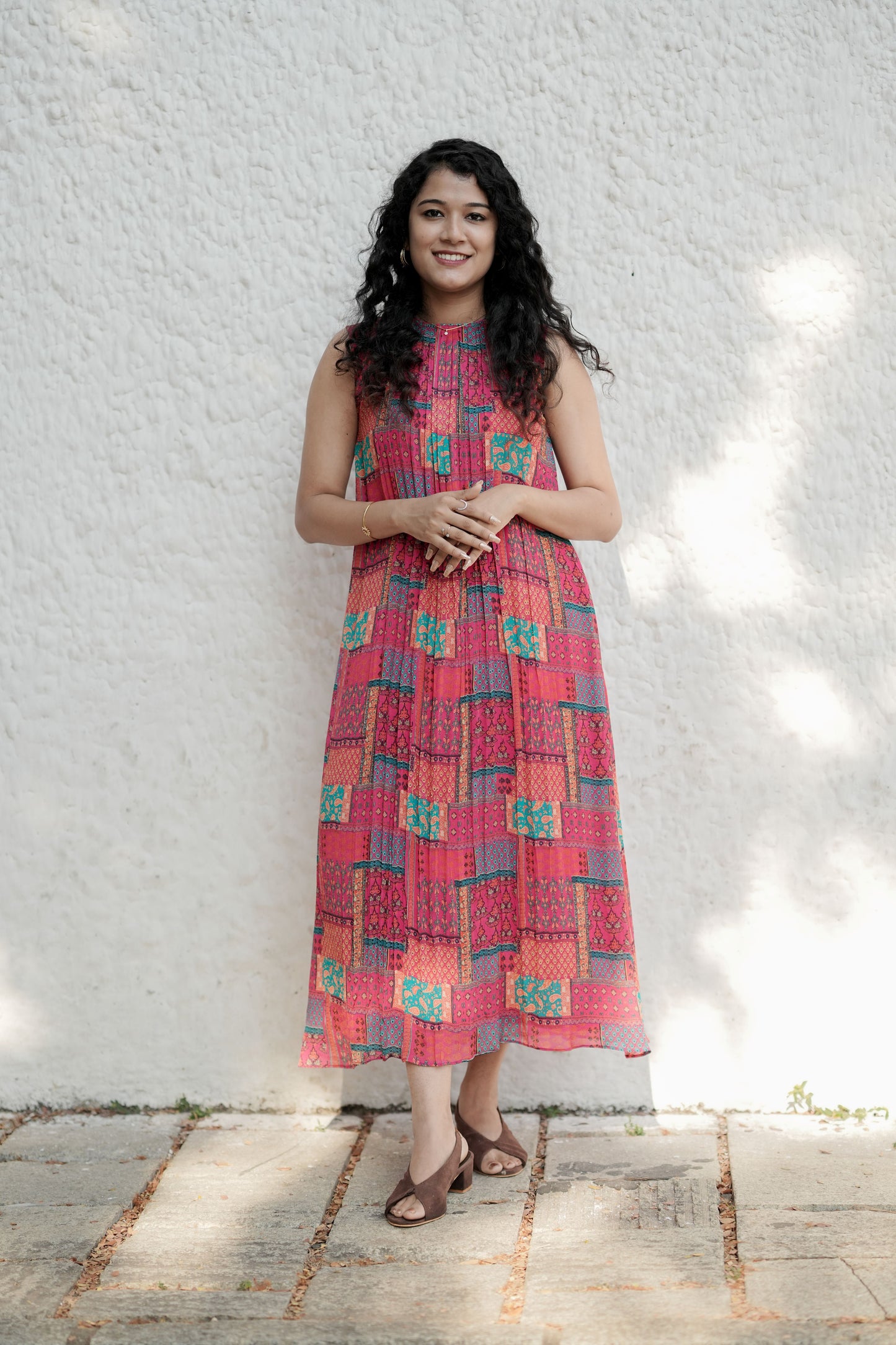 Pink Chinnon Dress