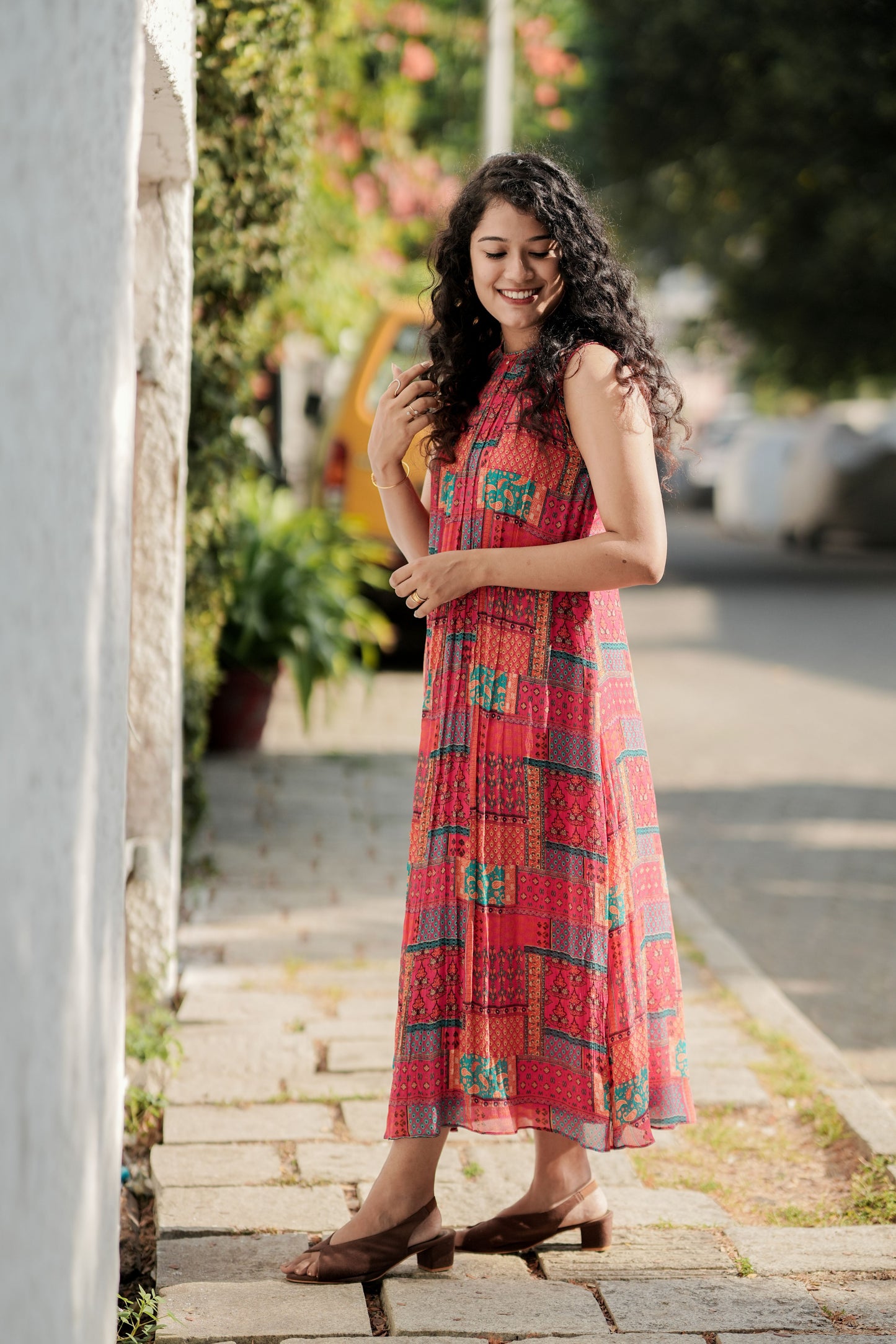 Pink Chinnon Dress