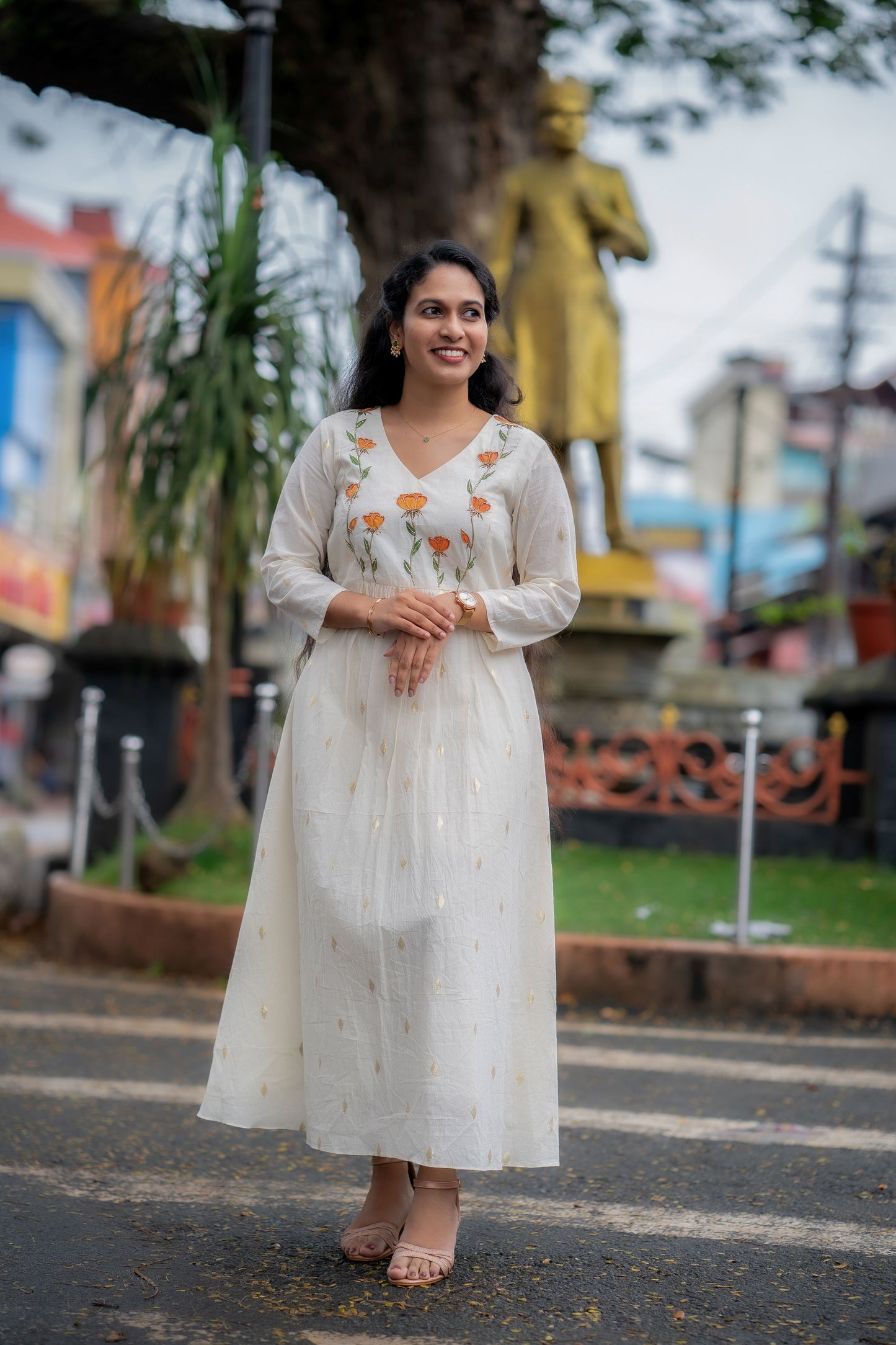 Hand Painted Kurti