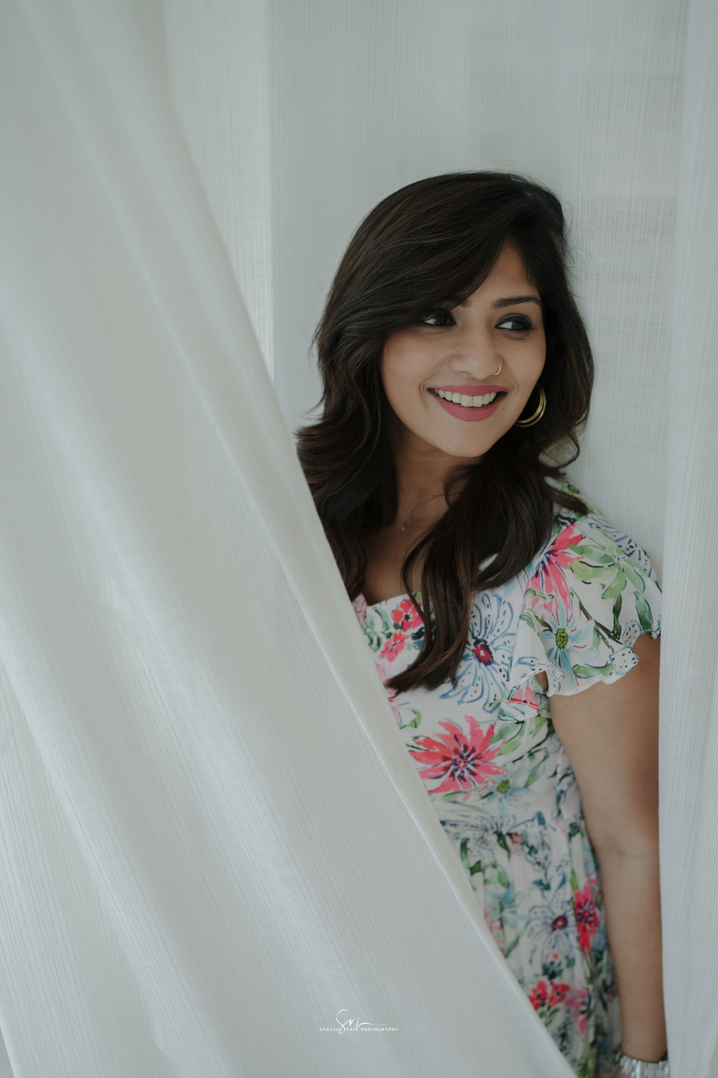 Floral Ruffle Dress