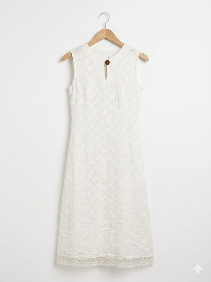 The Pearl Georgette lace Dress