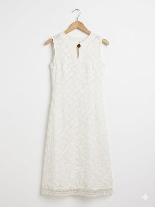 The Pearl Georgette lace Dress