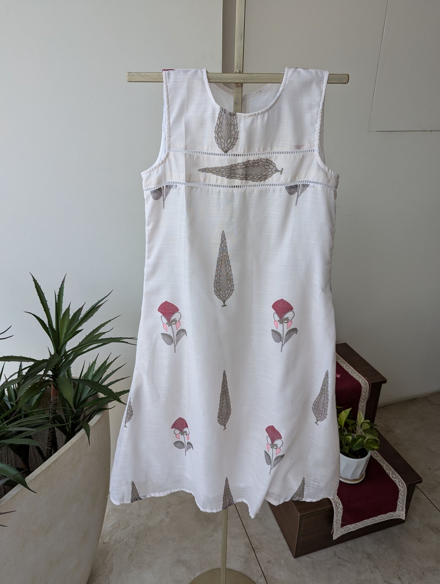 Cotton Linen W& R Dress