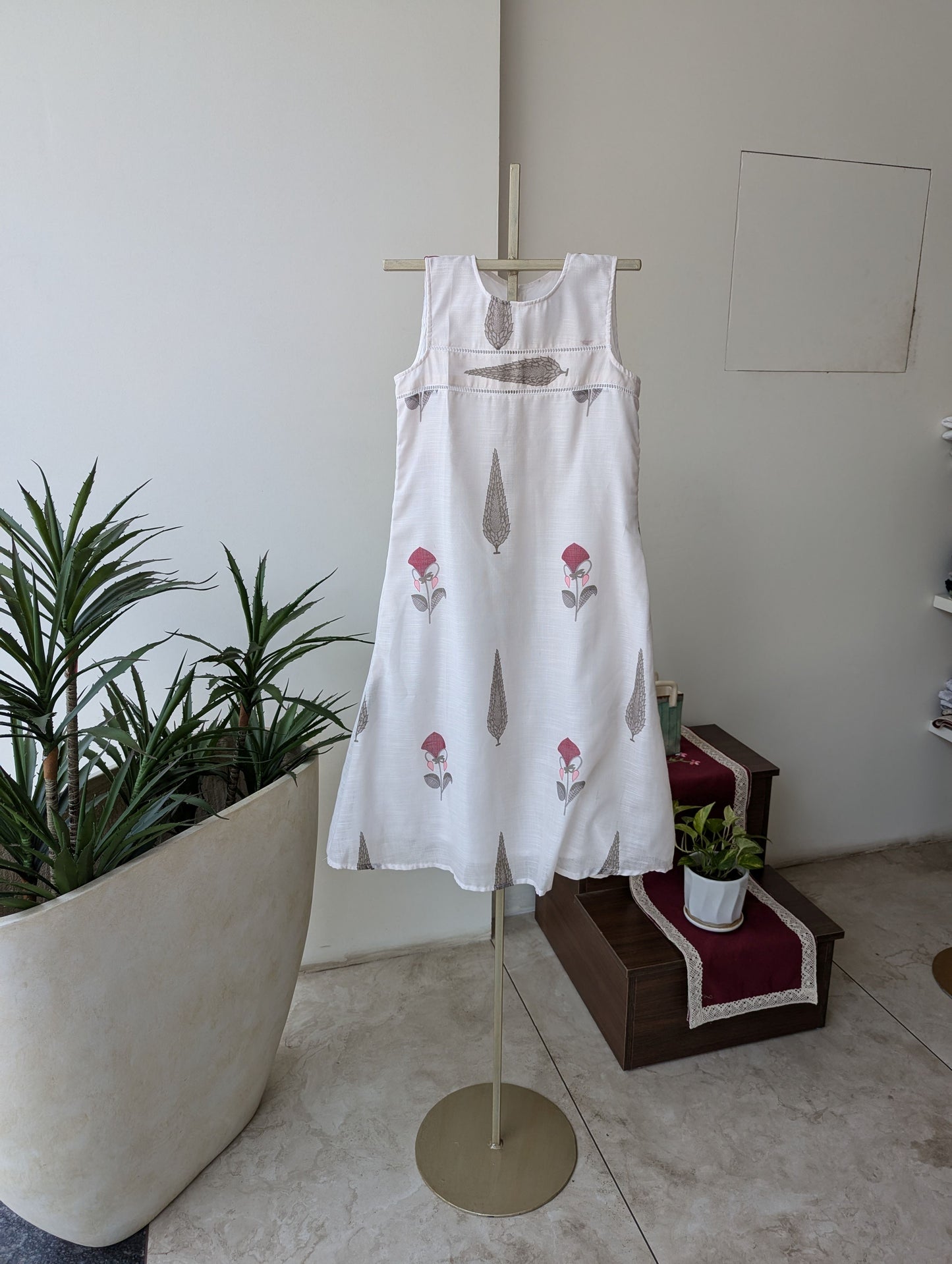 Cotton Linen W& R Dress