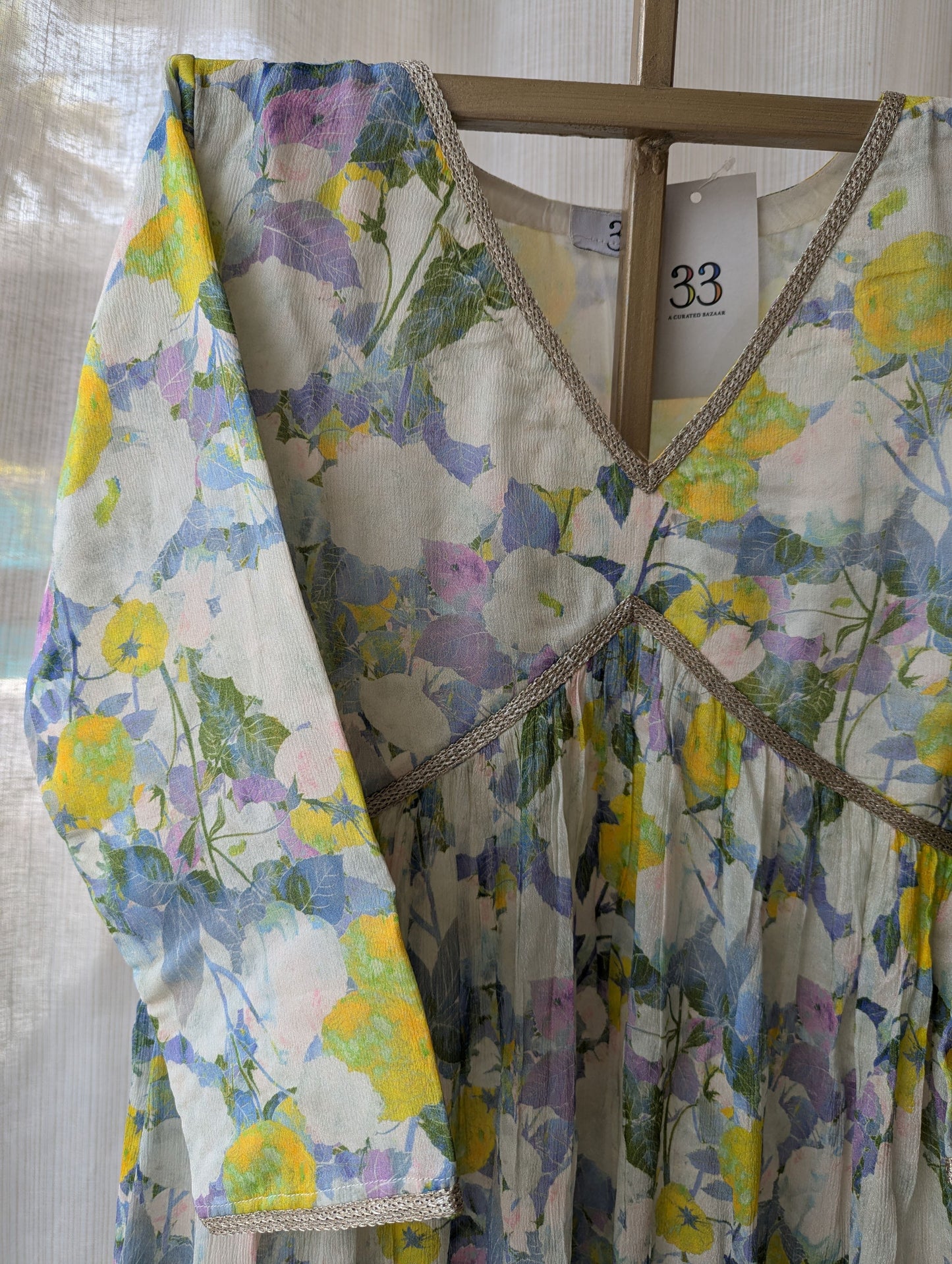 Lavender Alia Cut Dress