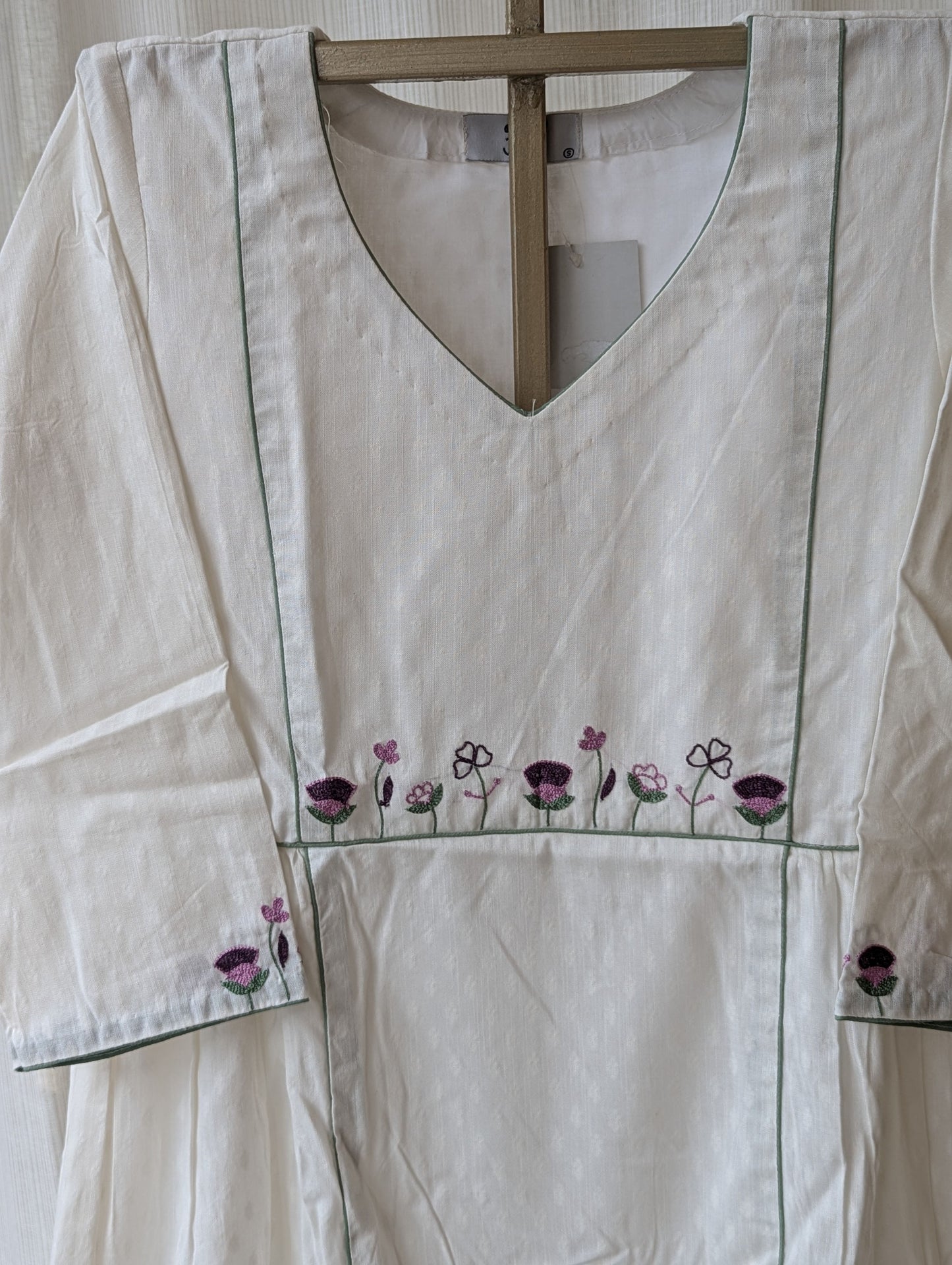 Dhobby Cotton Embr Kurti