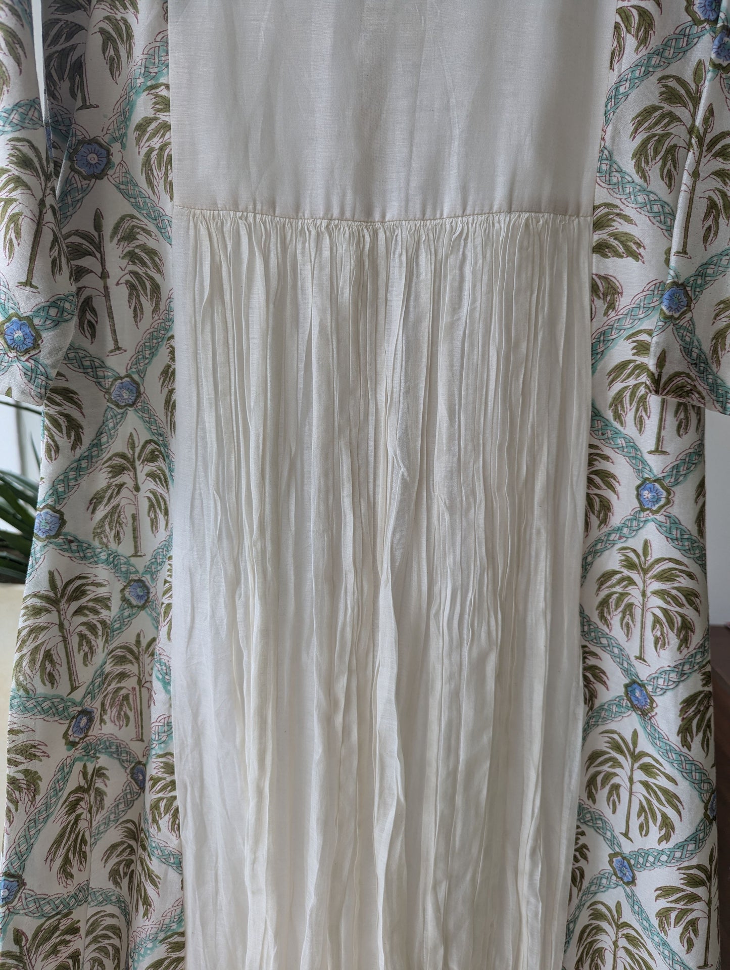 Chanderi Tree Print Dress