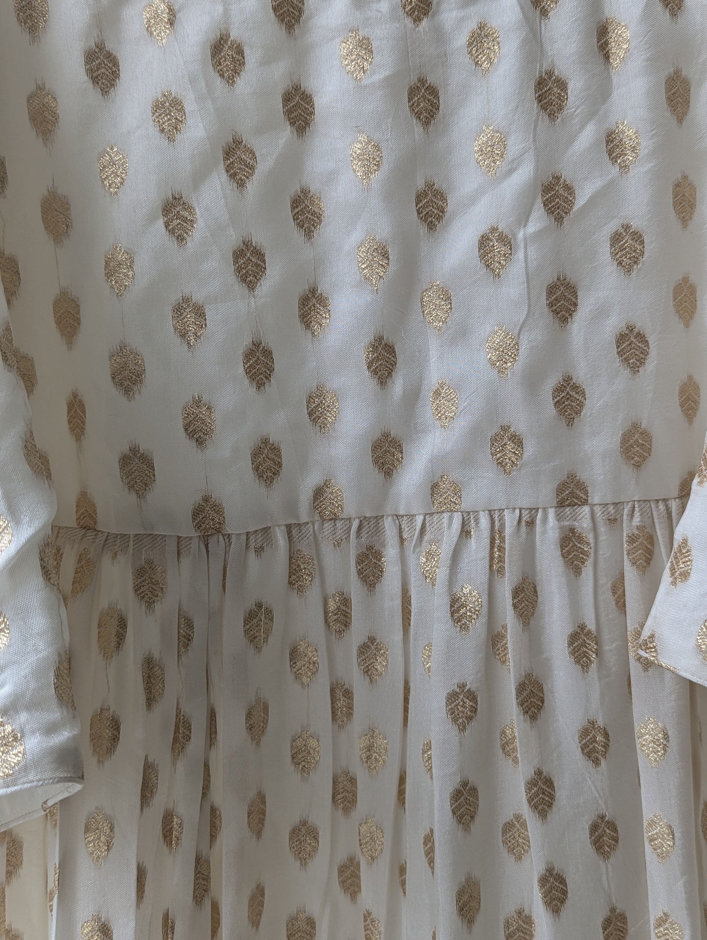 Russian Jacquard Anarkali Dress