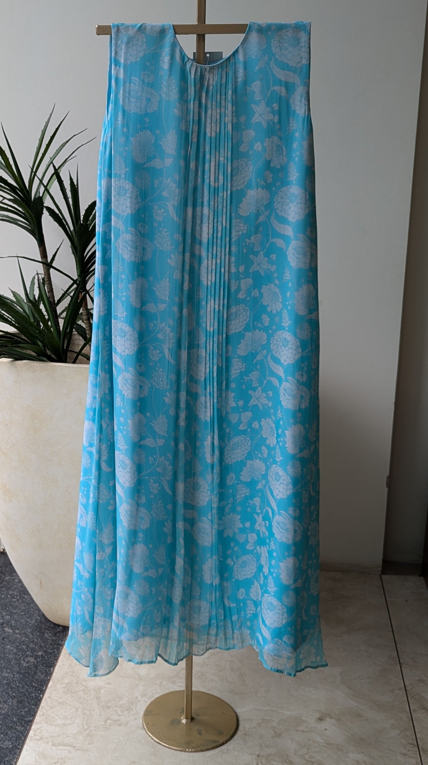 Light Blue Georgete Dress