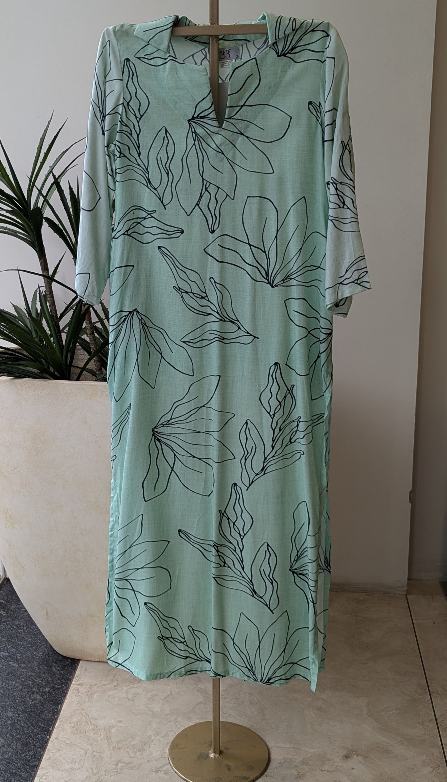 Mint Green Mul Cotton Co-Ord Set