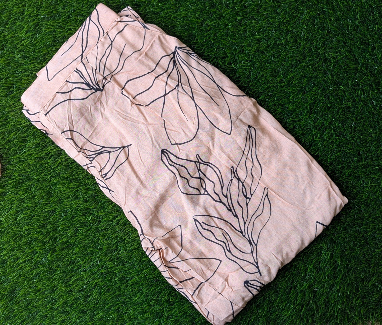 Peach Mulcotton Co-Ord Set