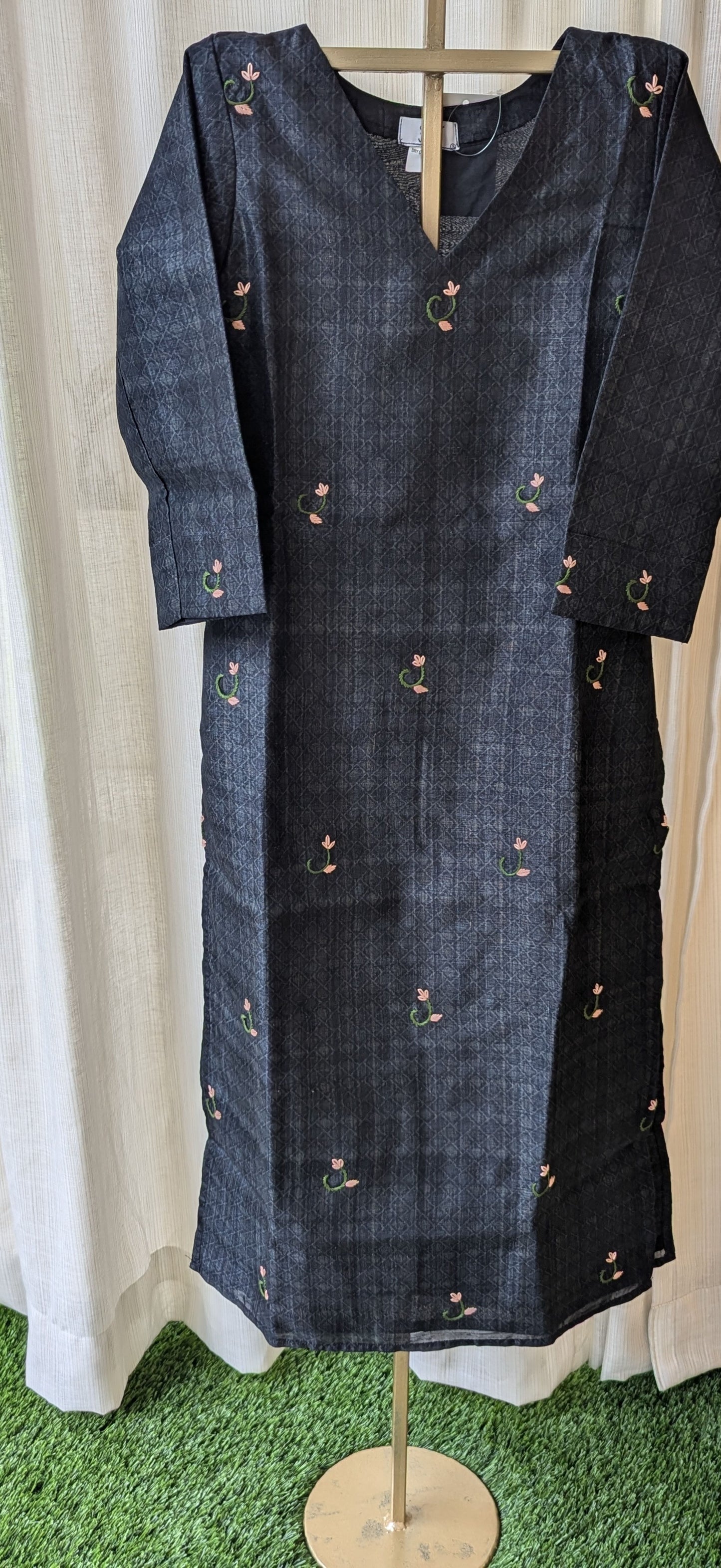 Semi Tussar Kurta