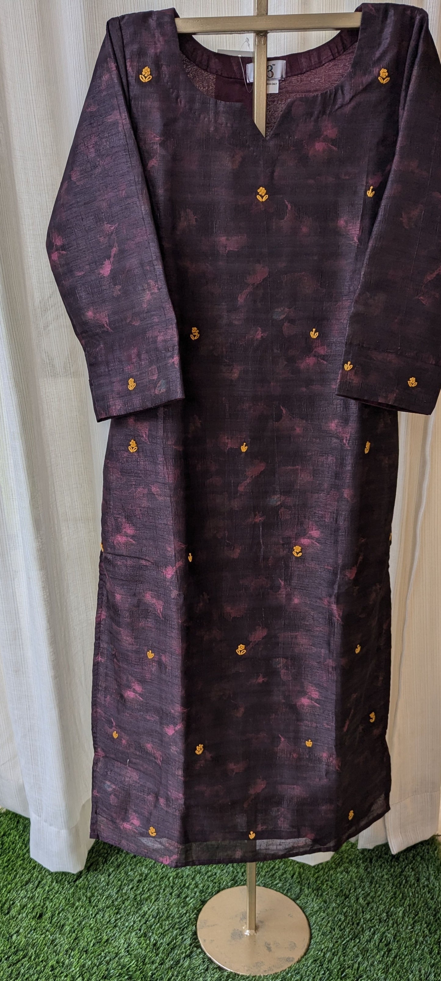 Semi Tussar Kurta