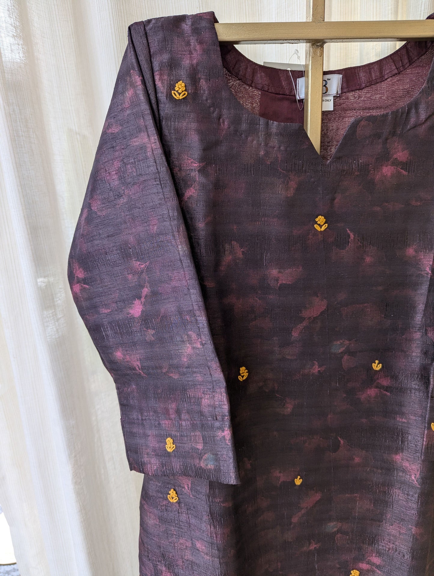 Semi Tussar Kurta
