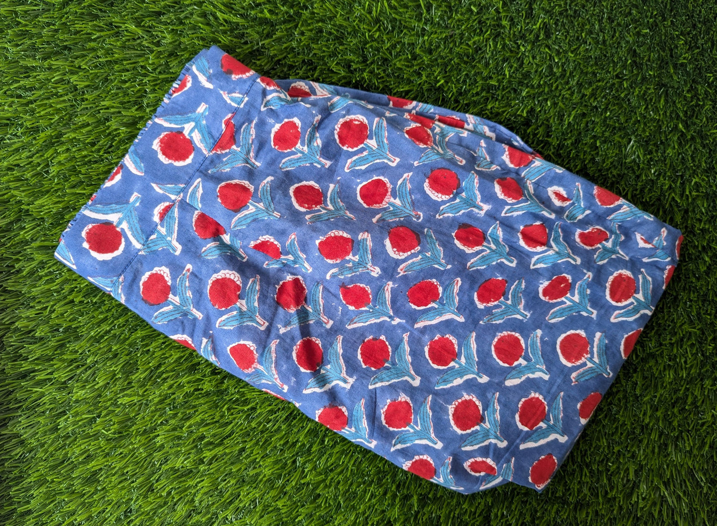 Blue And Red Co-Ord Set