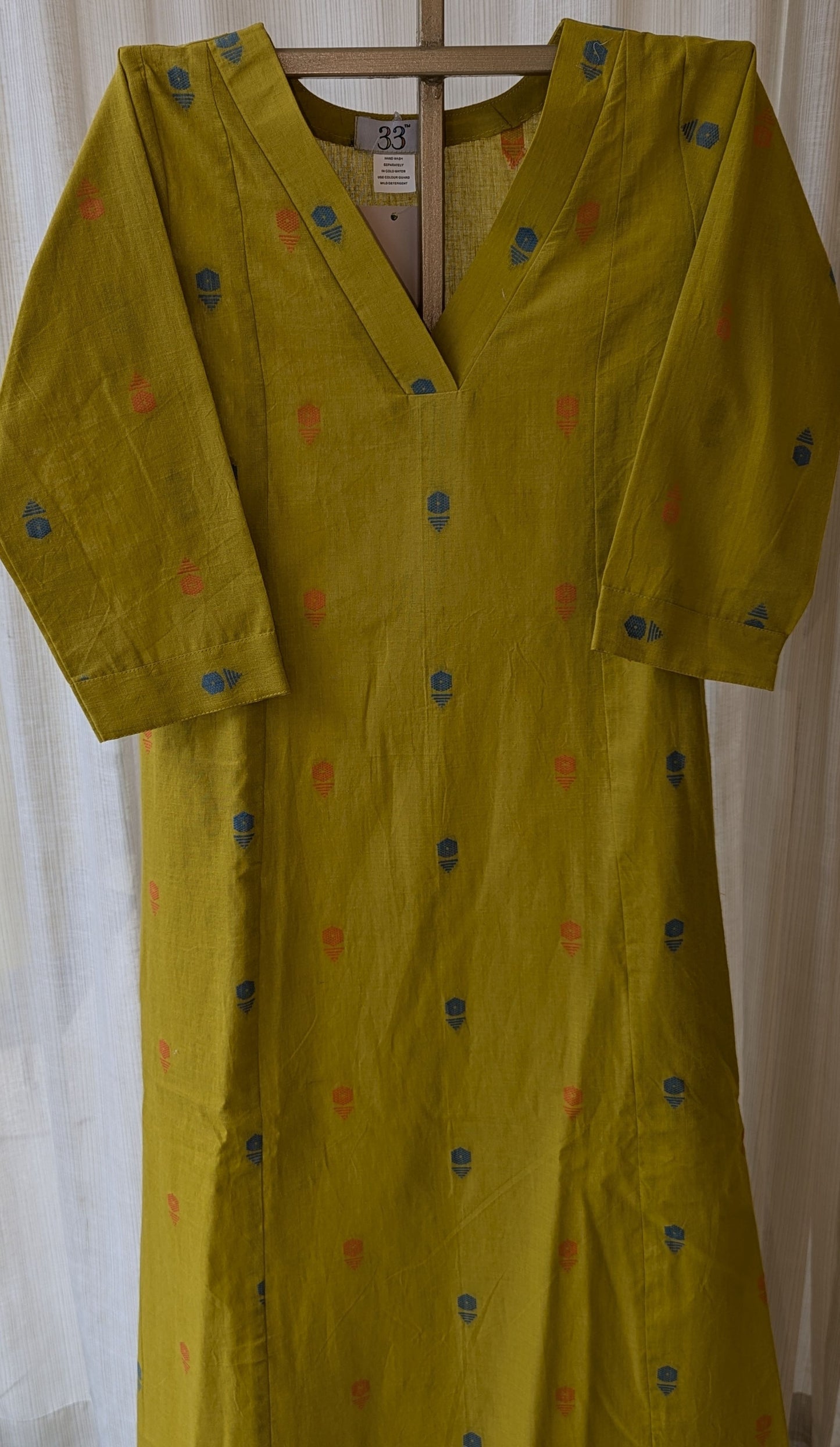 Mustard Hloom 3Panel Aline