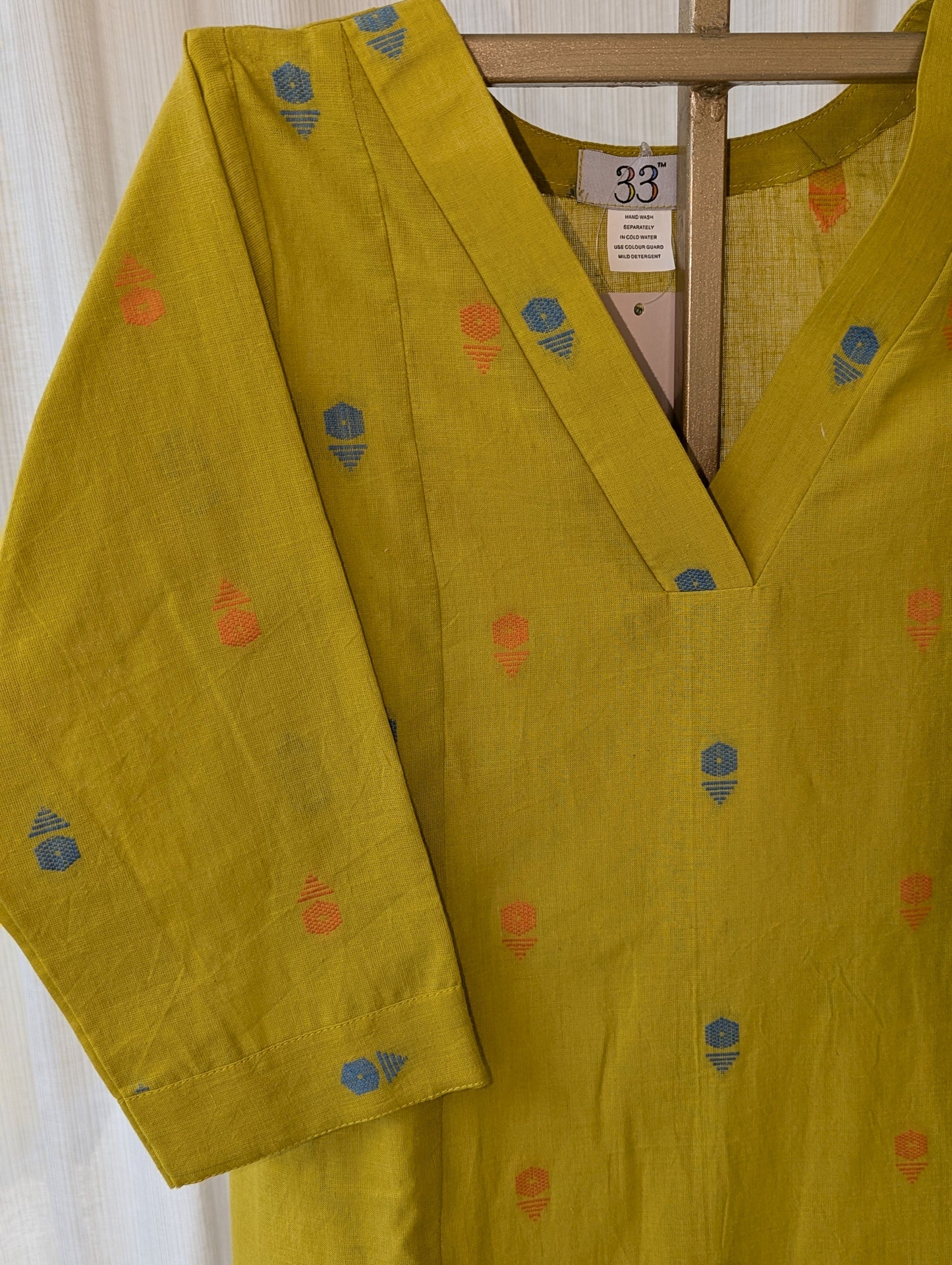Mustard Hloom 3Panel Aline