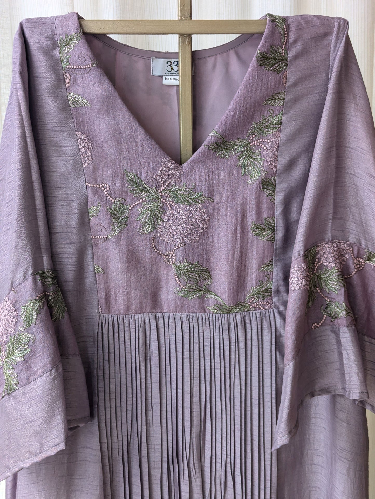 Dola Silk Violet Semi Party Wear Top