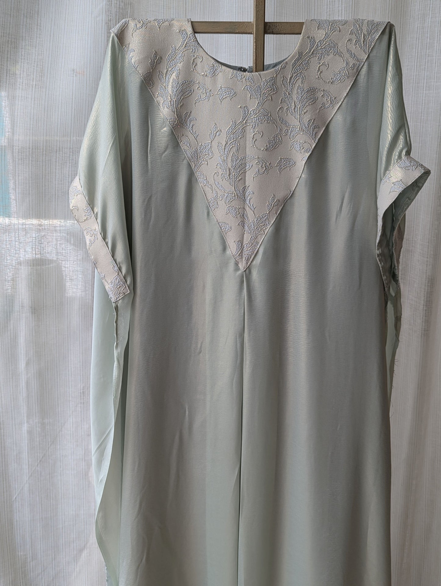 blue Semi party wear top