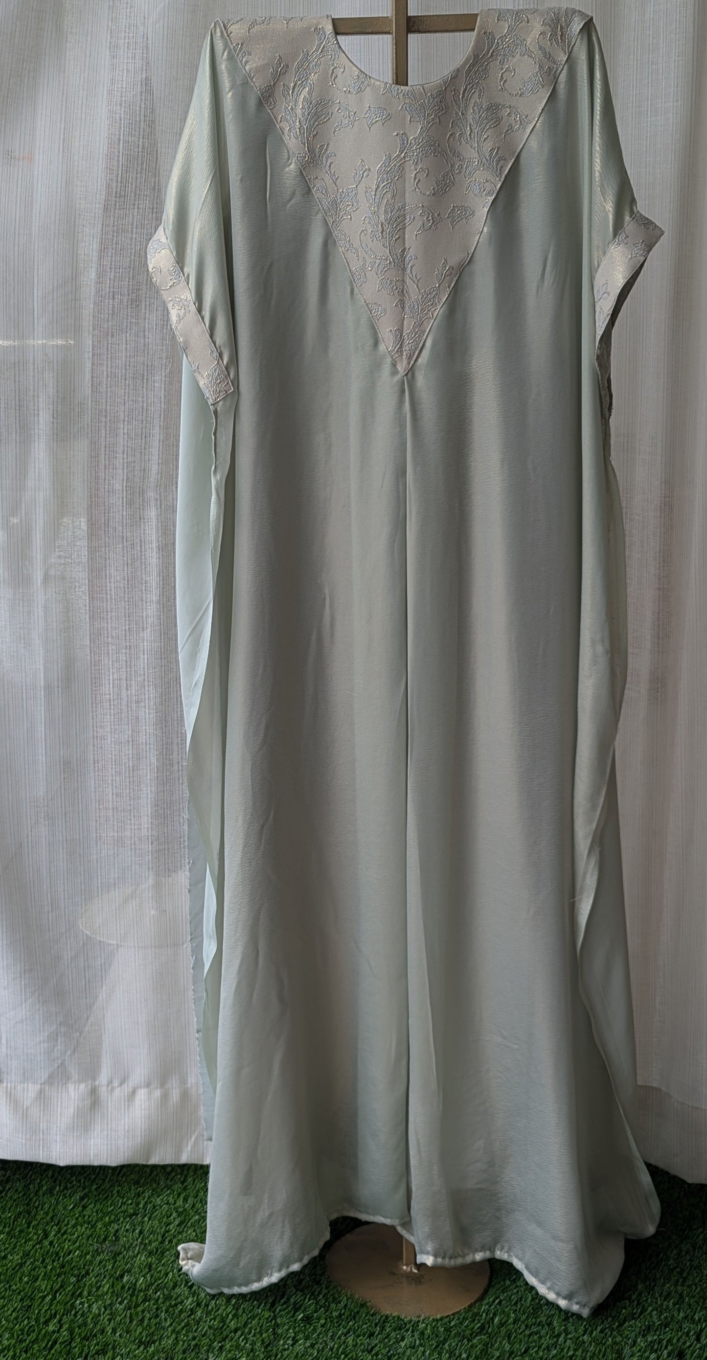 blue Semi party wear top