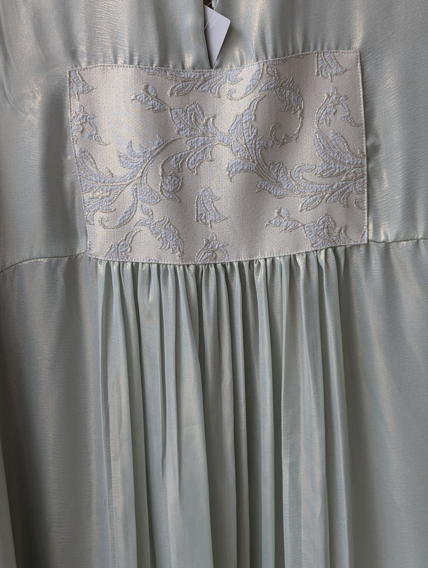 blue Semi party wear top