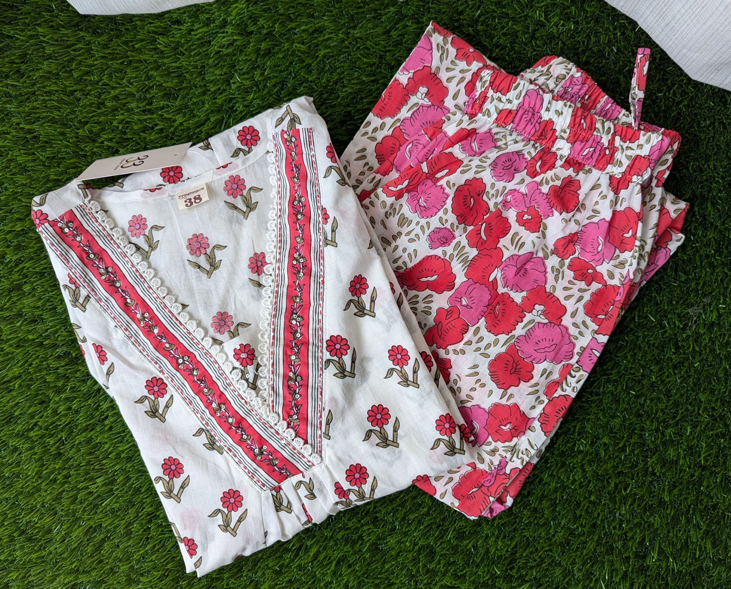 Pink Flower Set