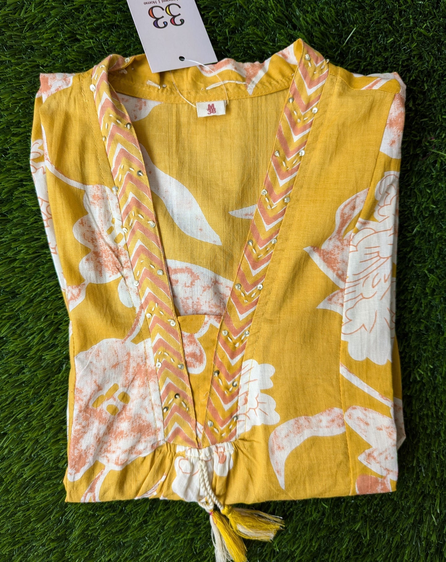Mustard Yellow Floral