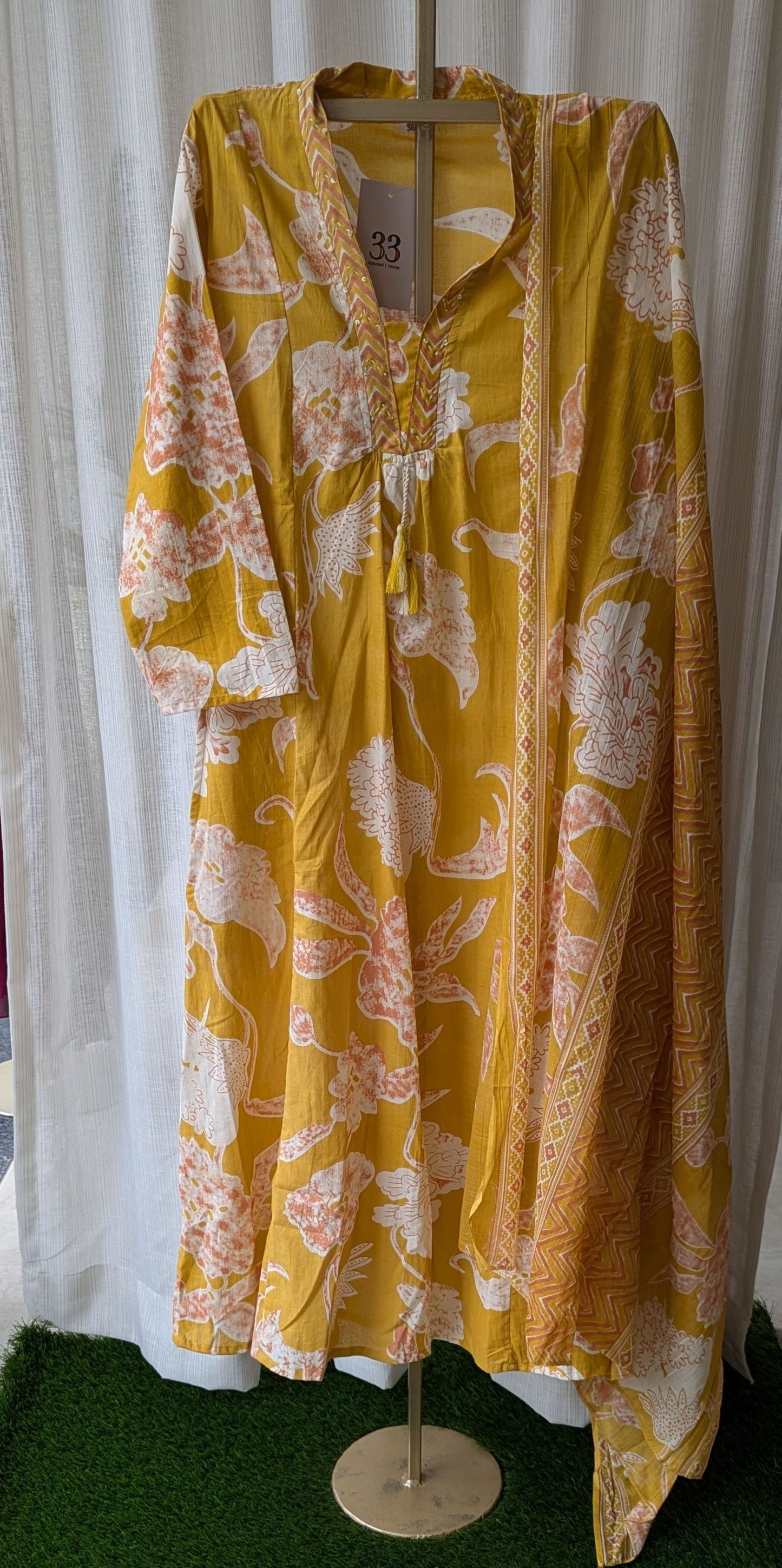 Mustard Yellow Floral