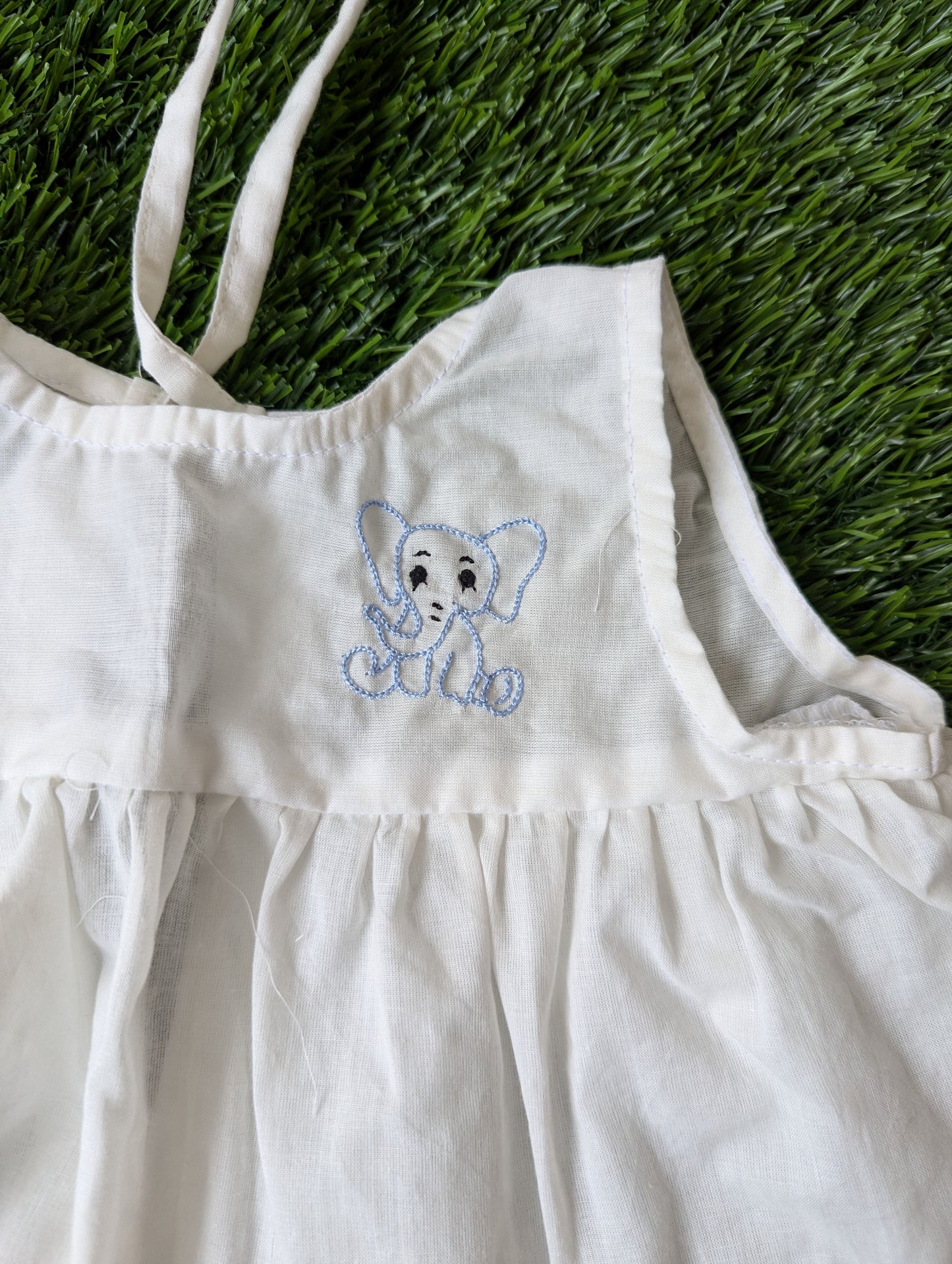 New Born Baby Cotton Embroidery dress