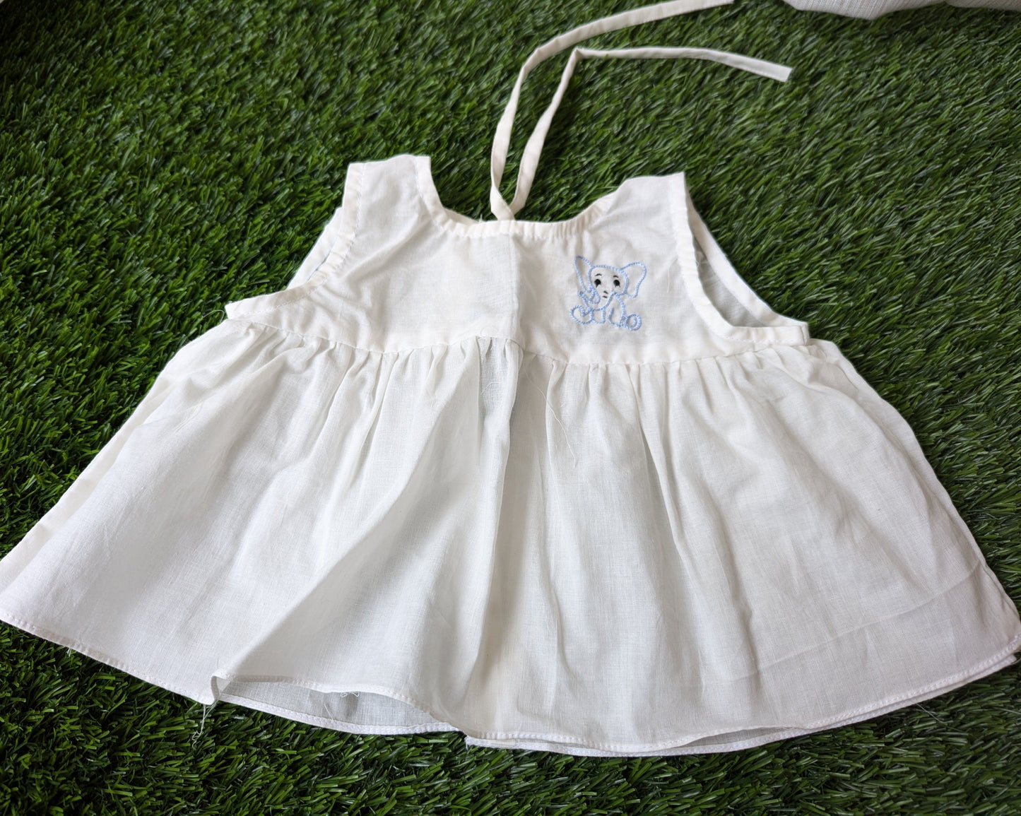 New Born Baby Cotton Embroidery dress