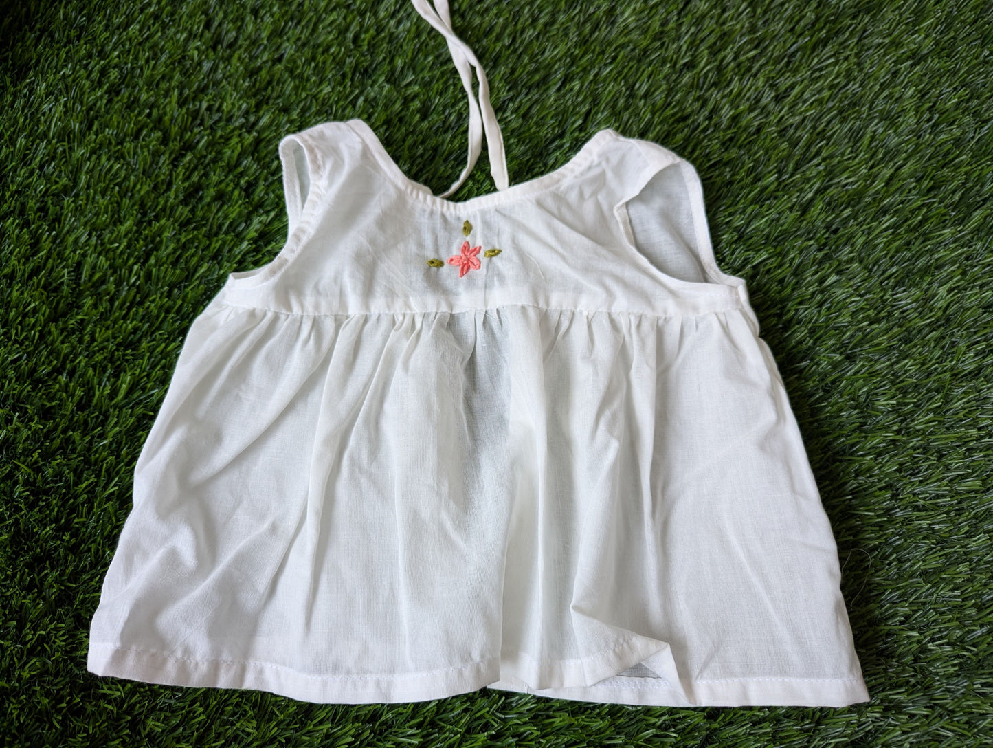 New Born Hand Work Cotton Dress