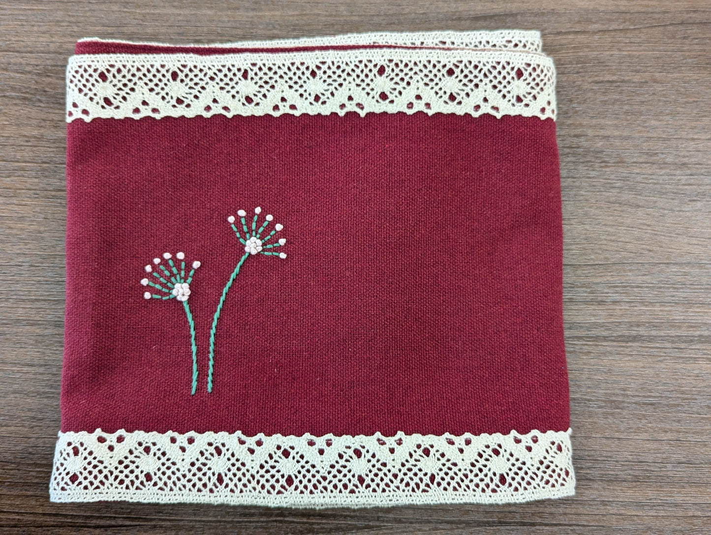 Embroidery Table Runner 6 Seater