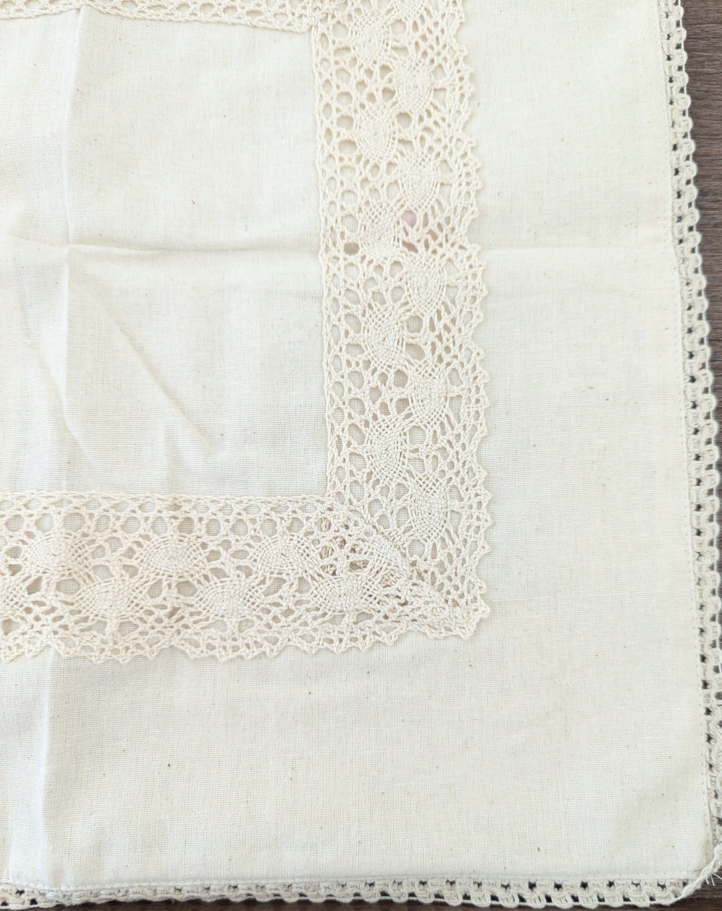 Crochet Lace Cushion Cover