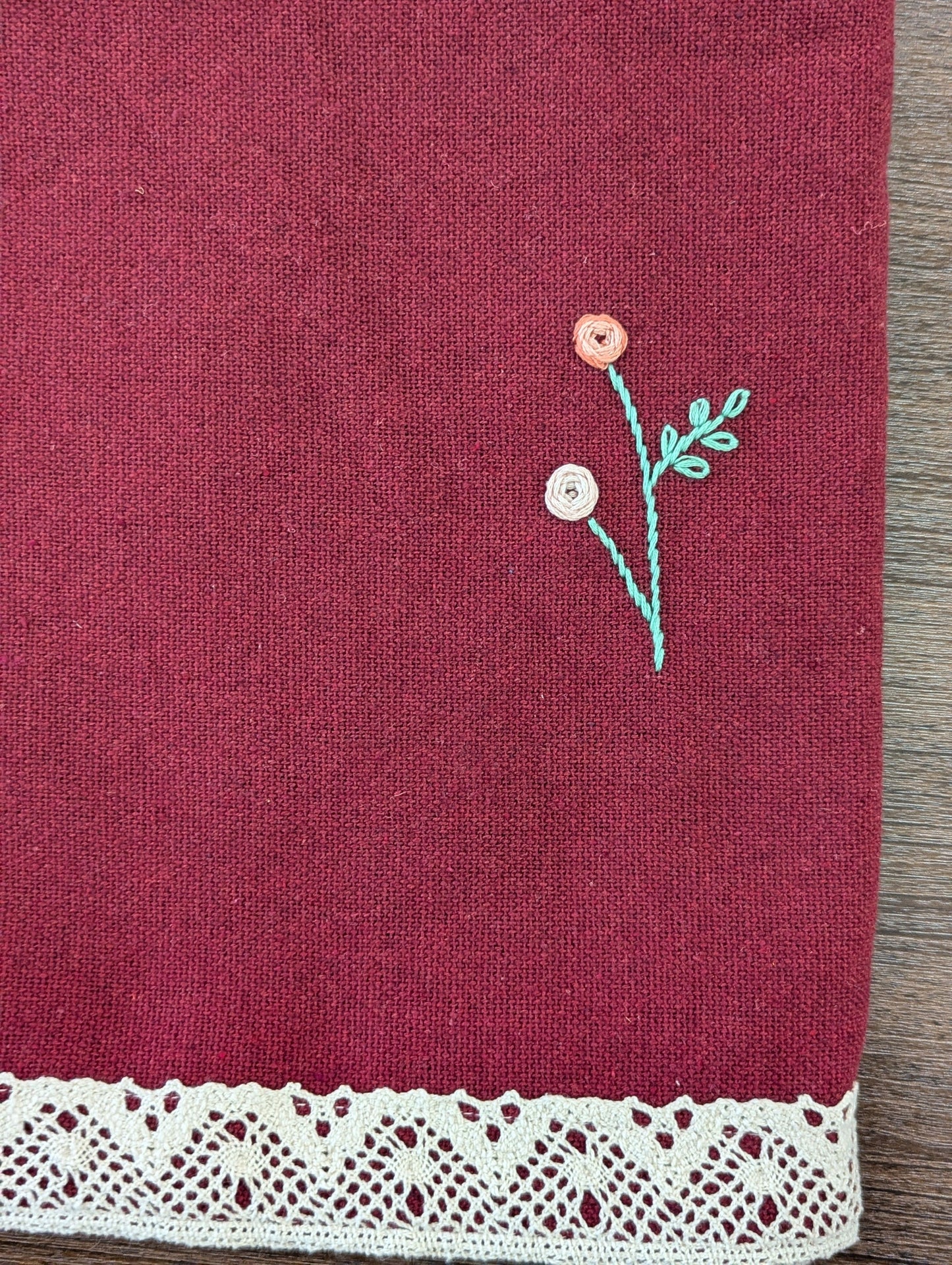 Embroidery Table Runner