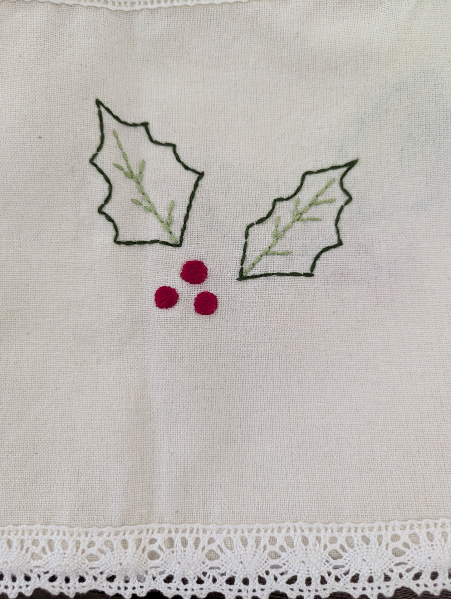 Table Runner Embroidery 4 Seater