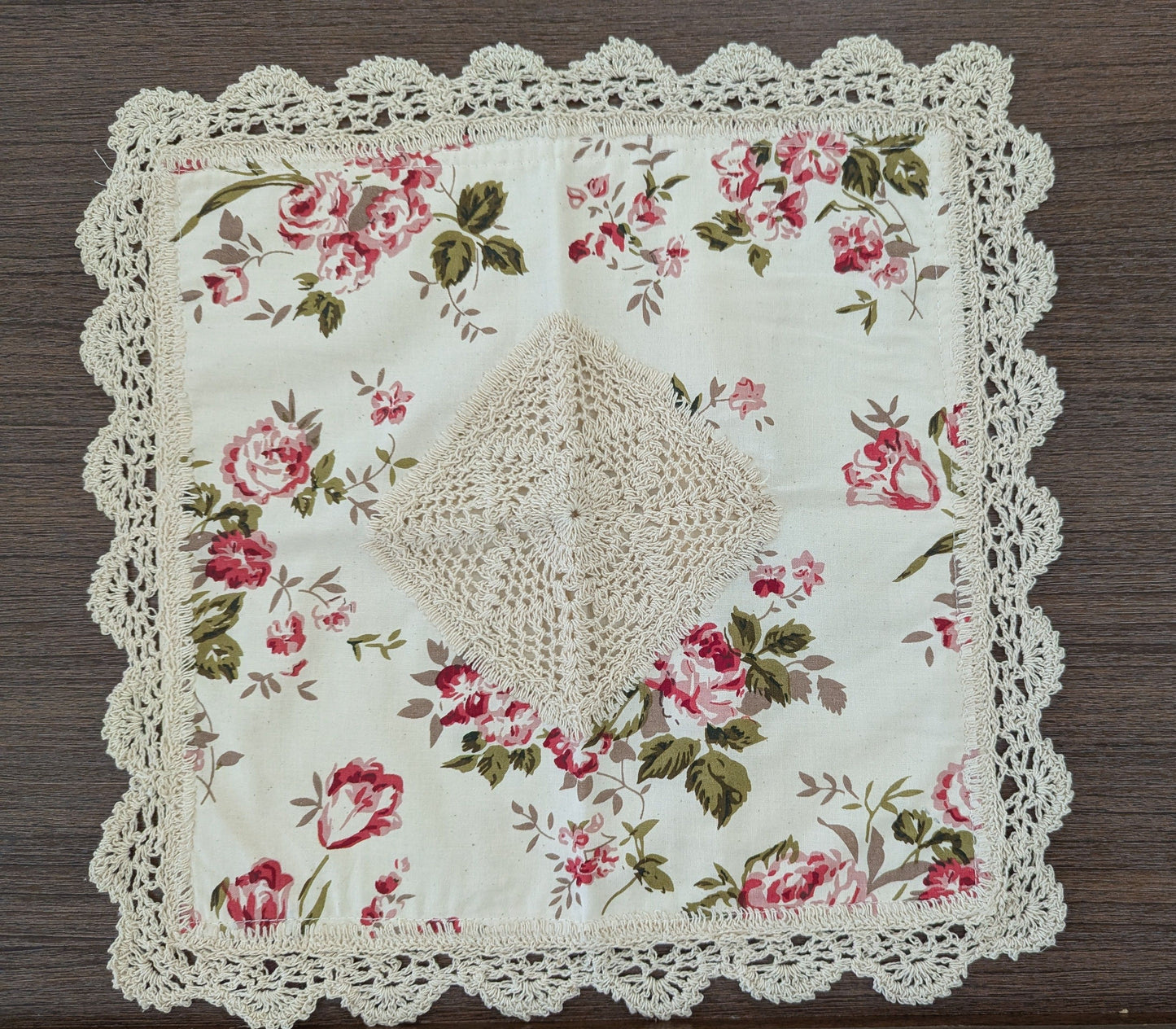 Crochet Cushion Cover