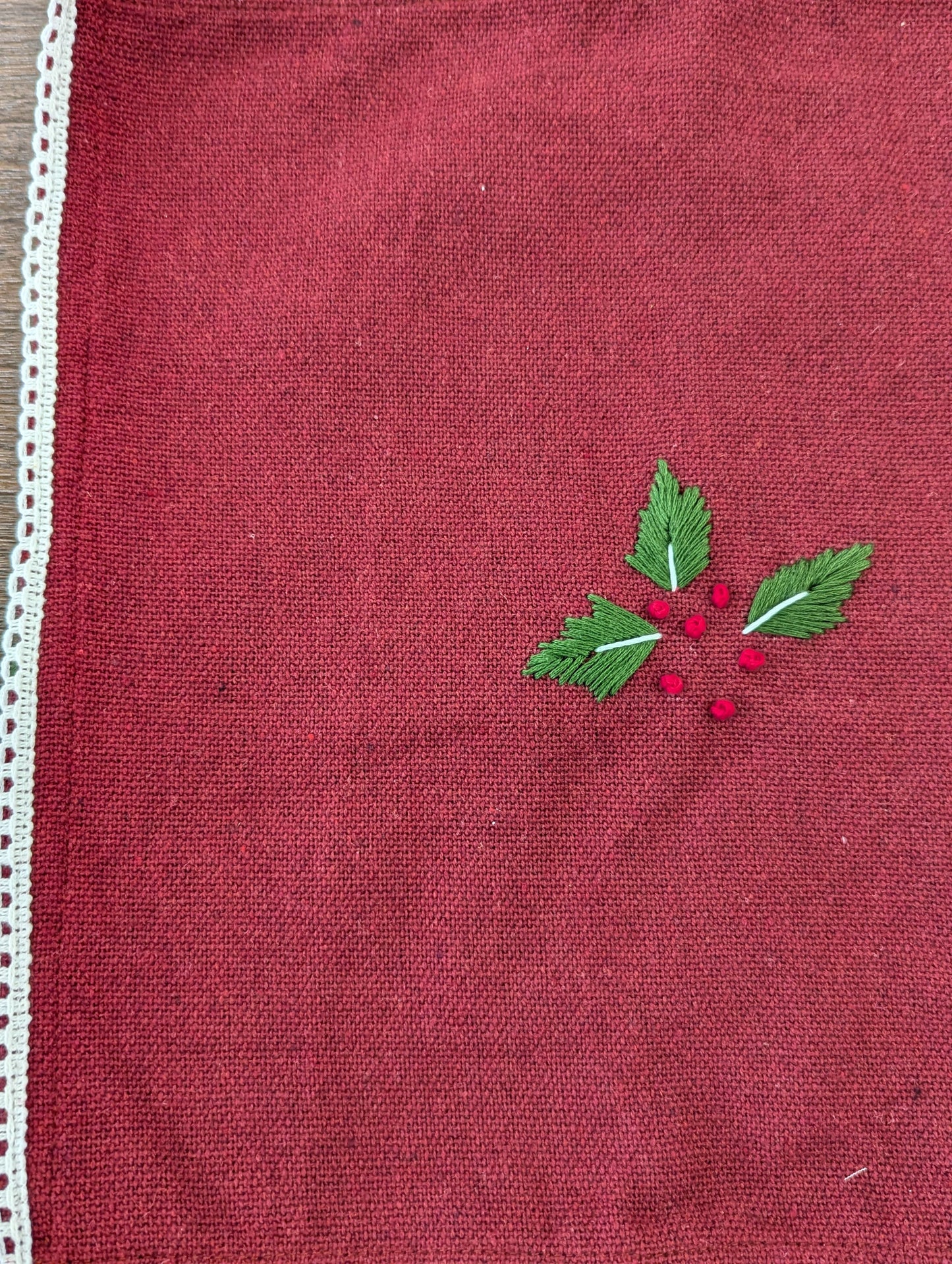 4 Seater Table Runner Embroidery
