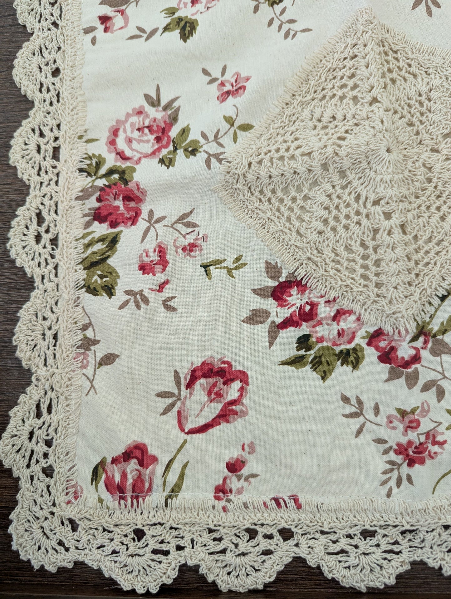 Crochet Cushion Cover