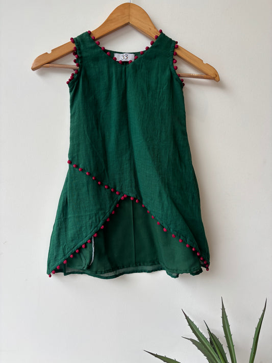 The Green Cotton Dress