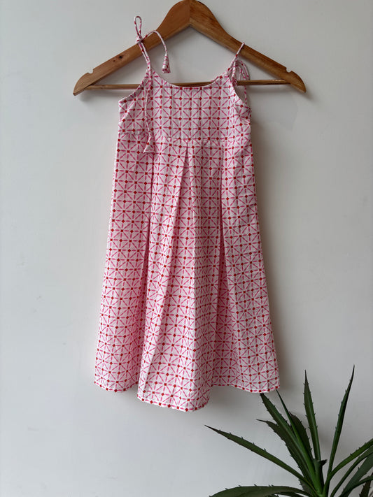 The Cotton Tie-Strap Dress