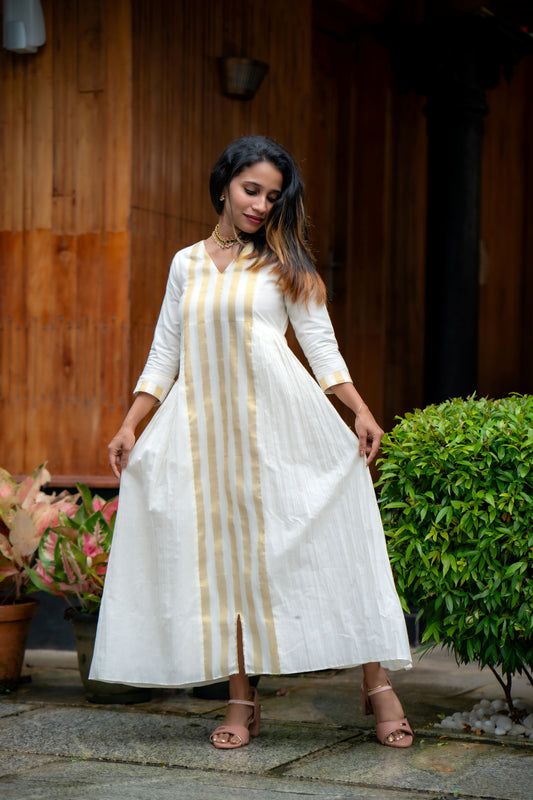 3 Panel Stripe Kurti