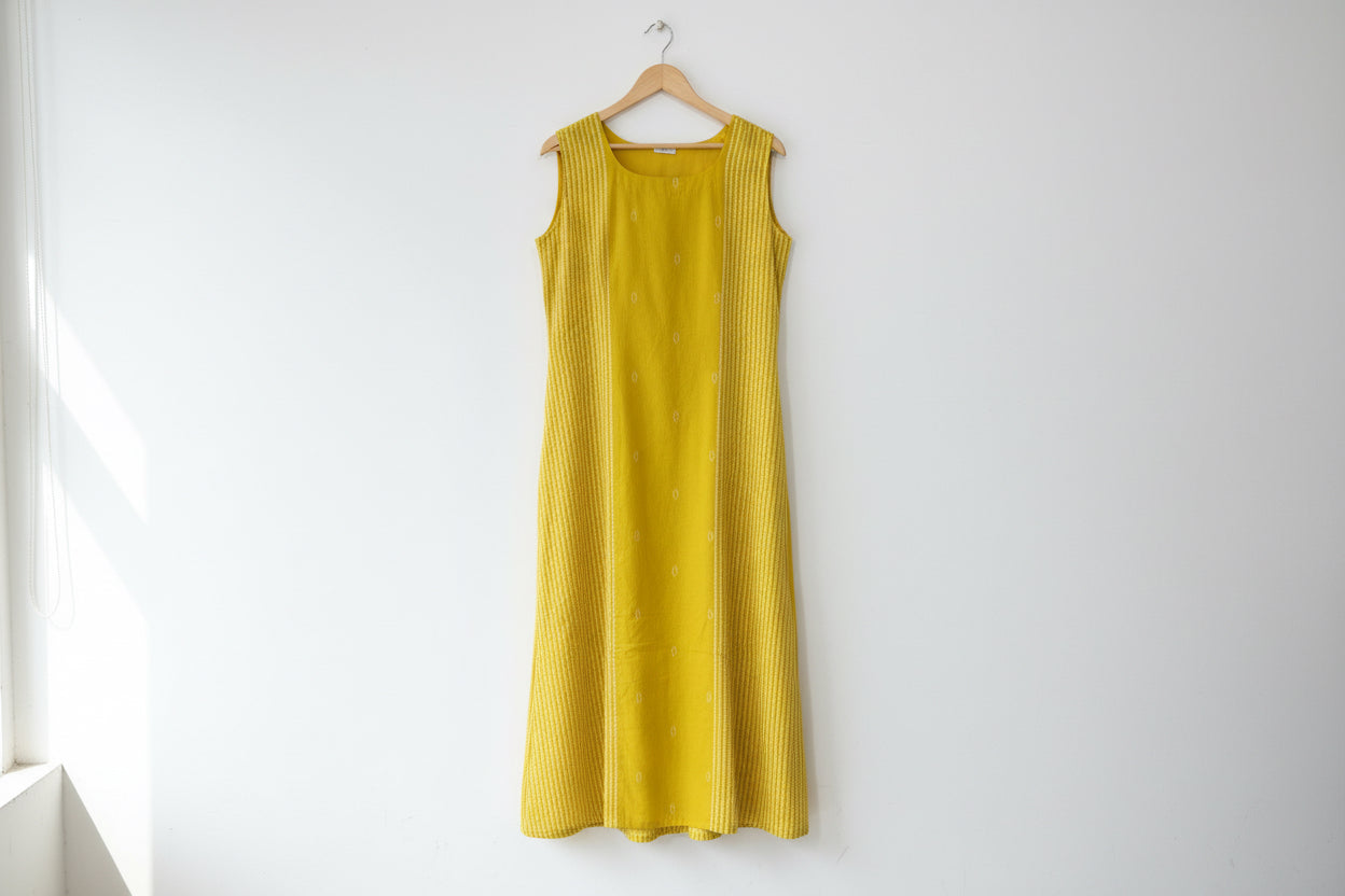 Lemon Panel Dress