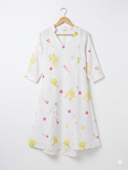 Sunshine Cotton flex day dress