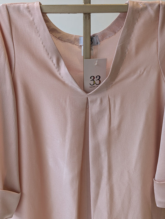 Pink Satin Co-Ord Set