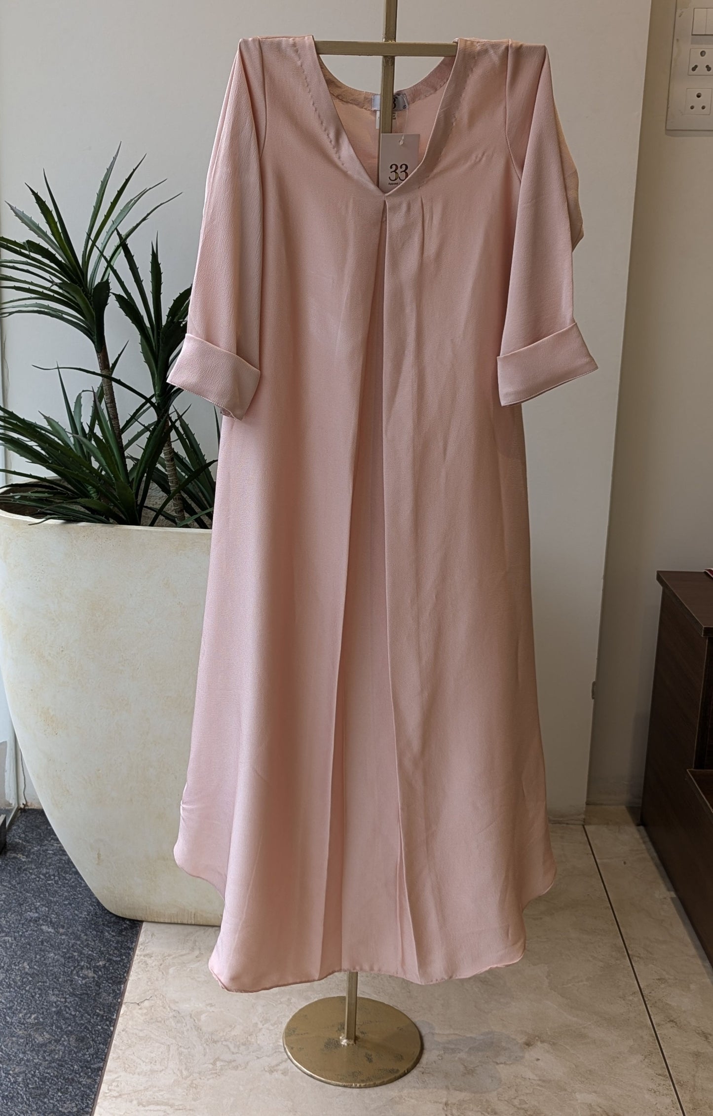 Pink Satin Co-Ord Set