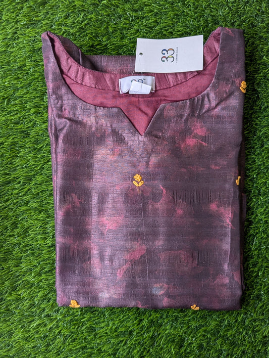 Semi Tussar   Kurta