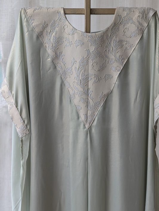 blue Semi party wear top